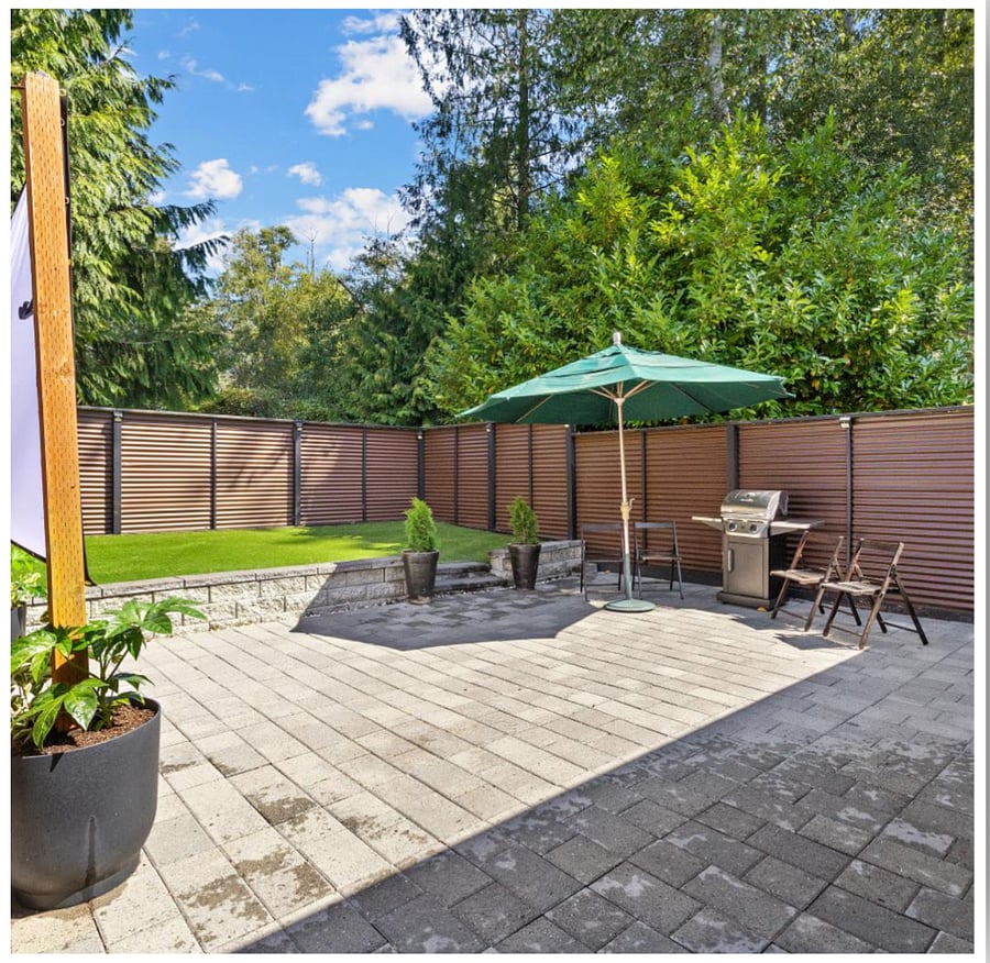 Lay your yoga mat on the turf or the ground and enjoy a peaceful practice outdoors.