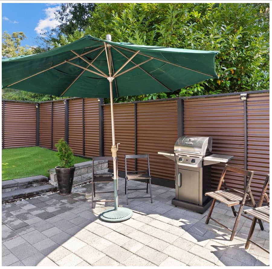 Plenty of outdoor space to grill, unwind, and enjoy the fresh air.