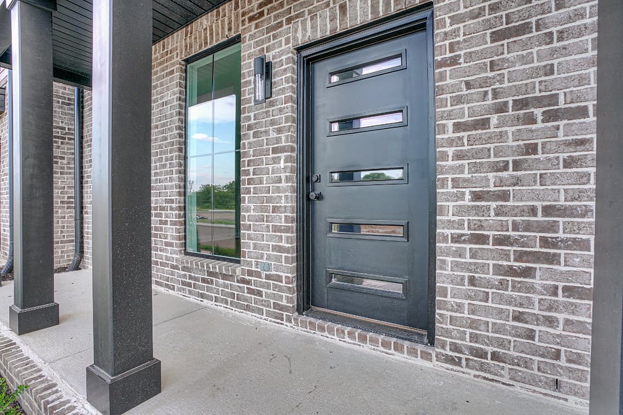 Covered front porch