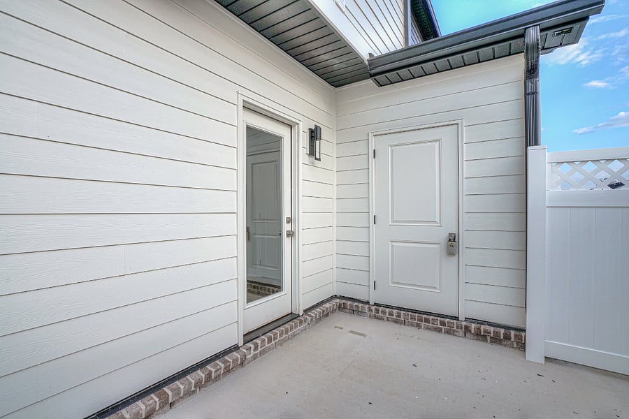 private patio