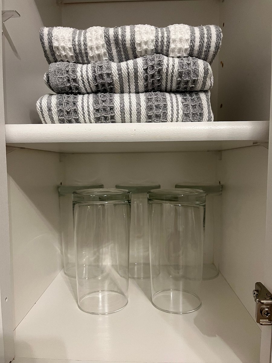 Nautica dishes and glasses.