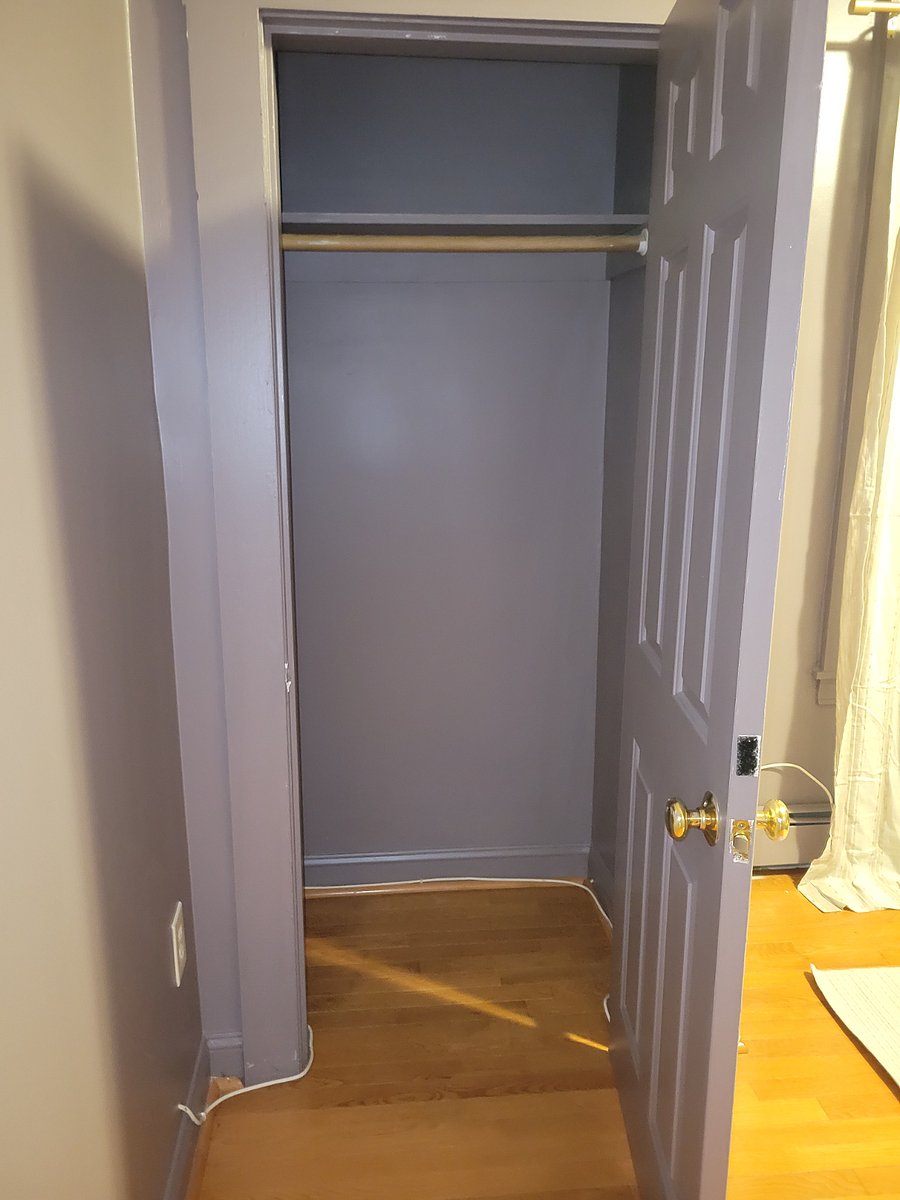 Bedroom closet.