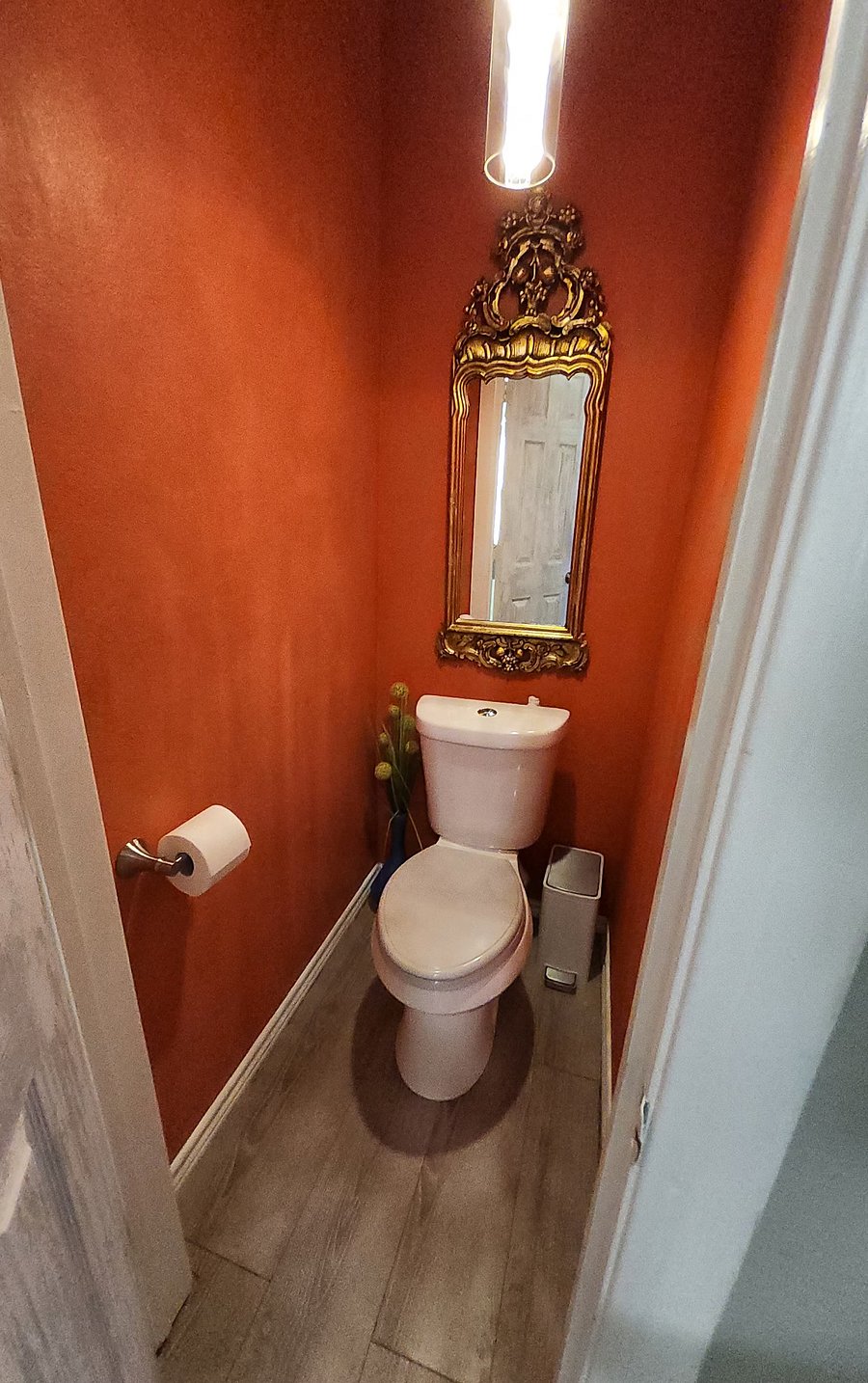 Salon restroom