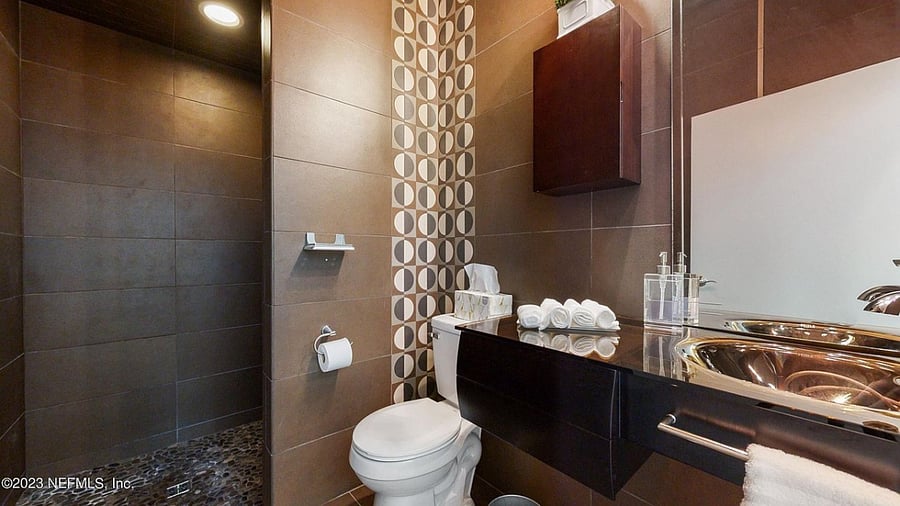 Renovated bathroom