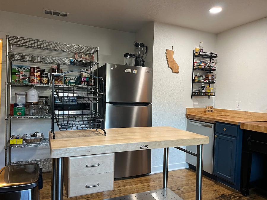 Kitchen View from Sink