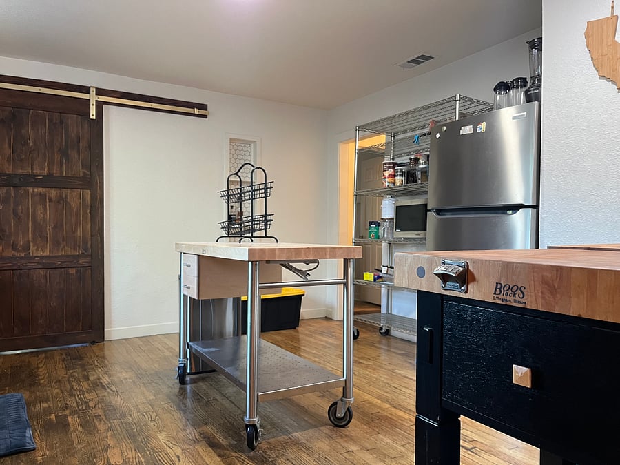 Kitchen View from Dining Room