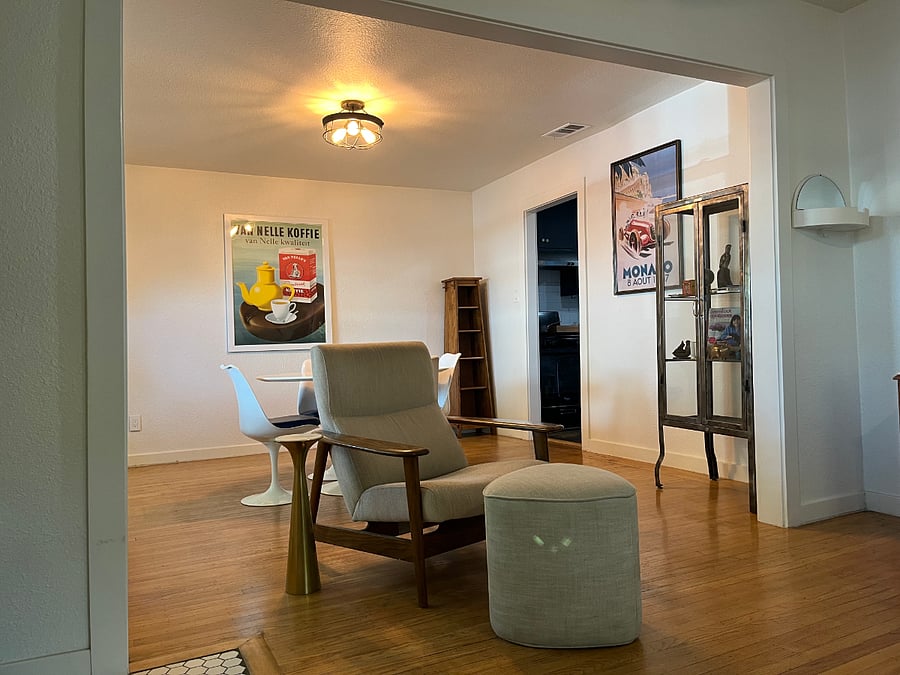 Living Room View from Front Door