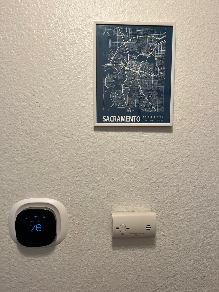 Thermostat in Hallway