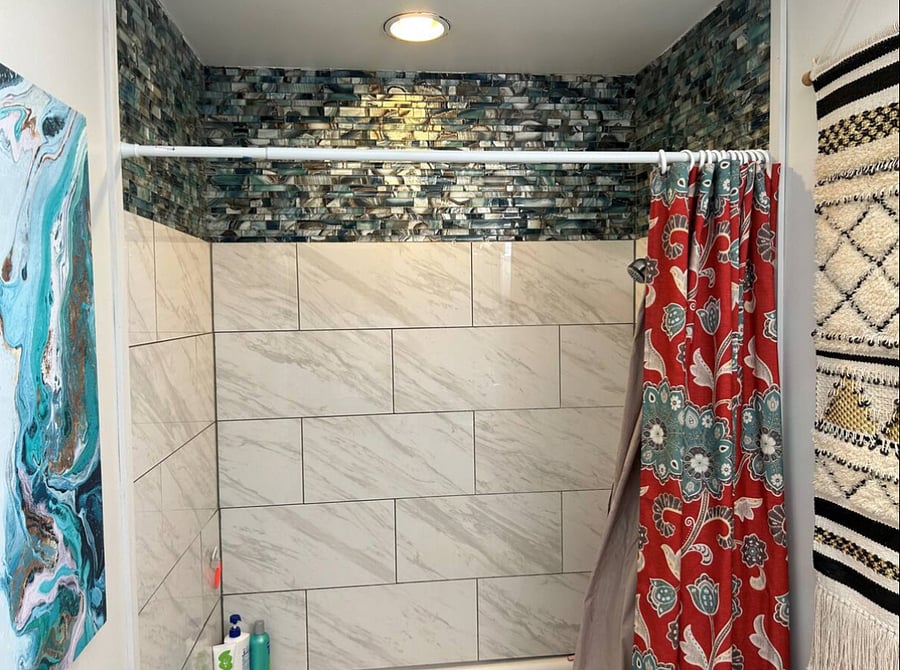main shower - shared