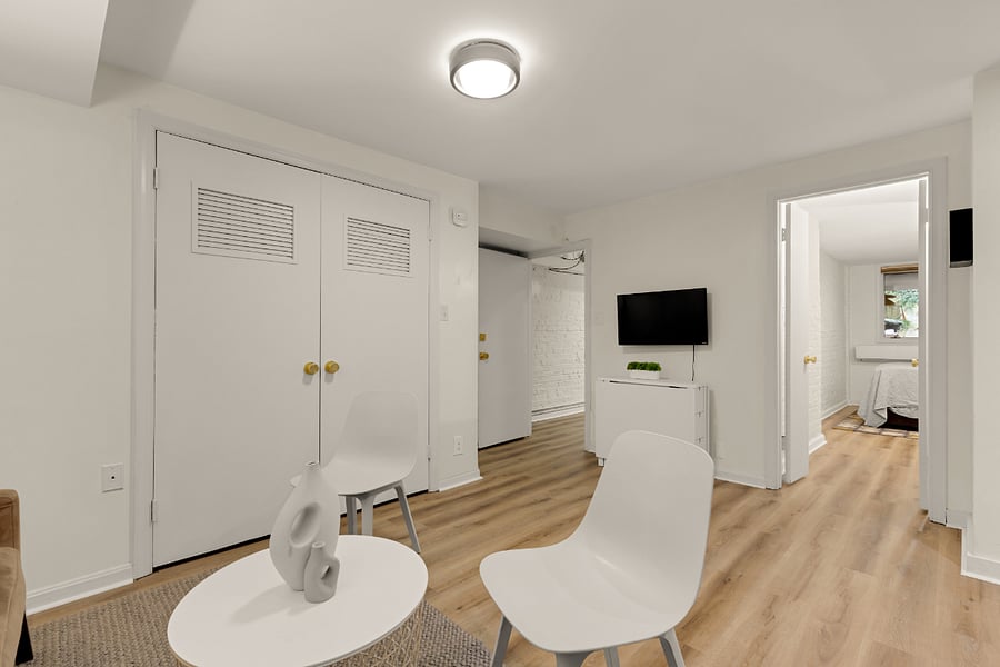 View of apartment entrance