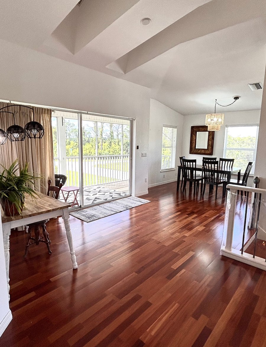 Work Space and Dining Area