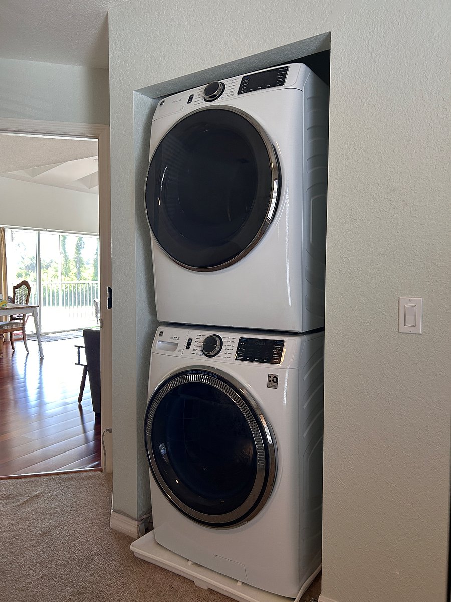 Full Washer and Dryer in unit