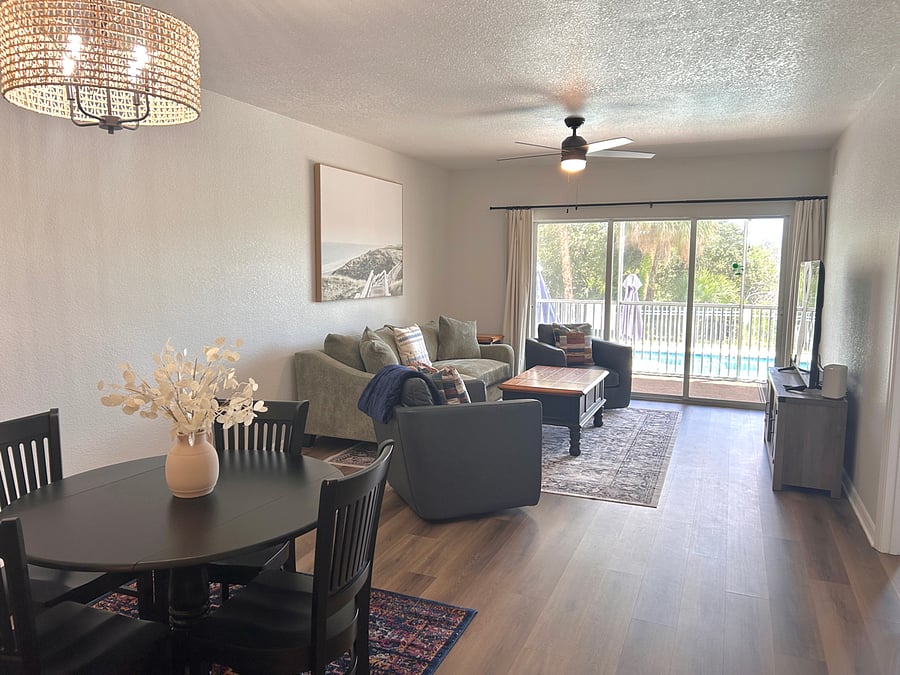 Living Room and Dining Area
