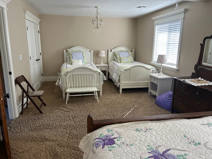 Bedroom 3 - 2 twin and 1 double