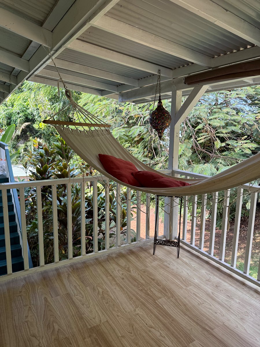 Porch off of master bedroom