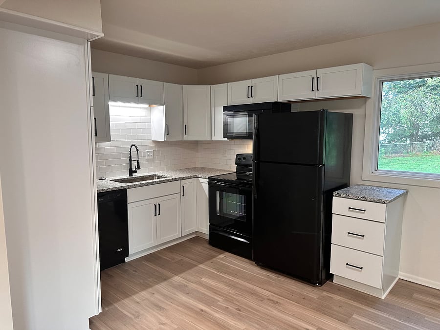 newly renovated kitchen