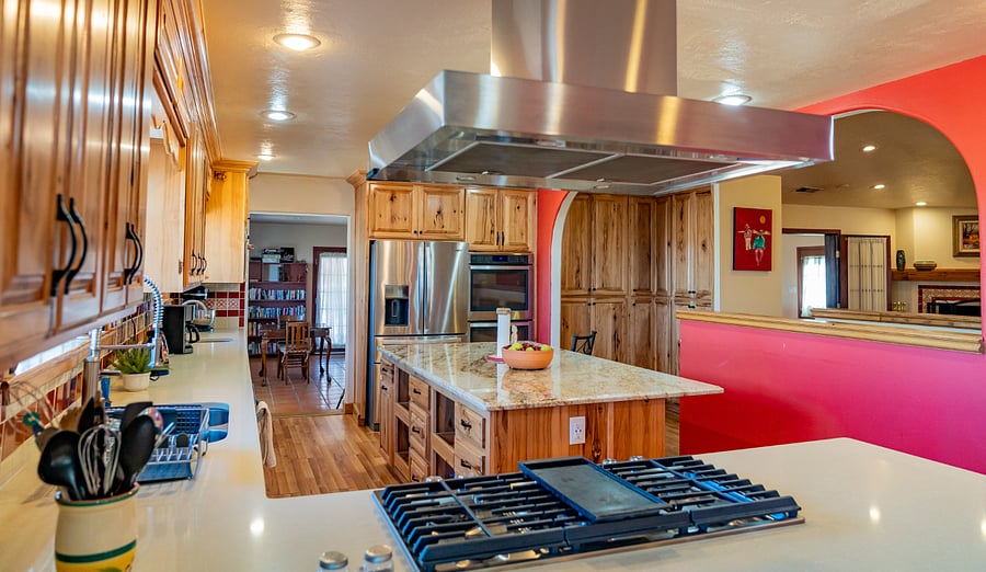 Upstairs kitchen
