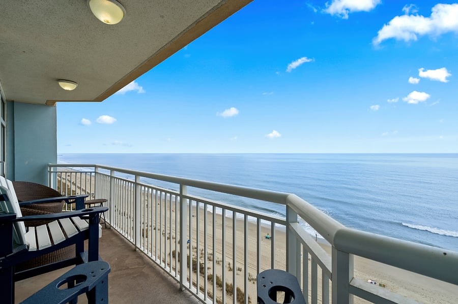 View from balcony