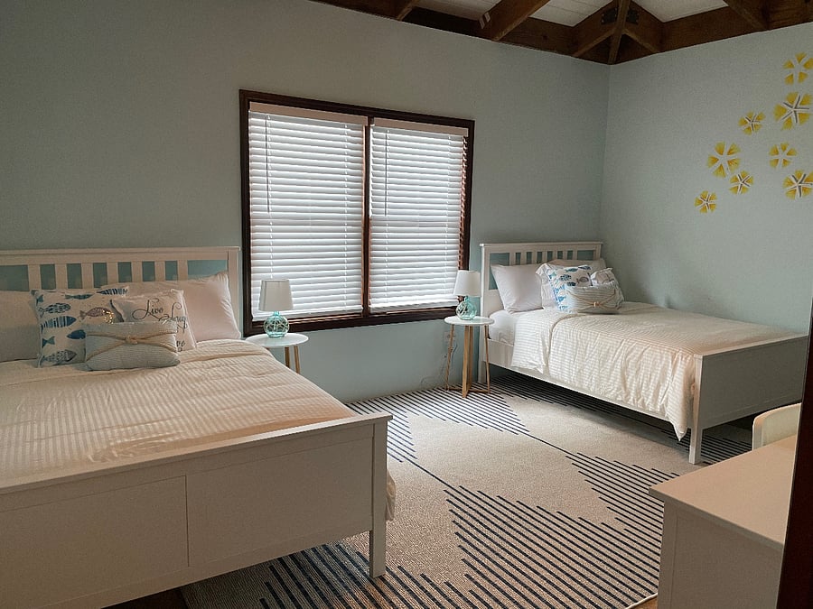 2 Full Beds in 2nd Bedroom
