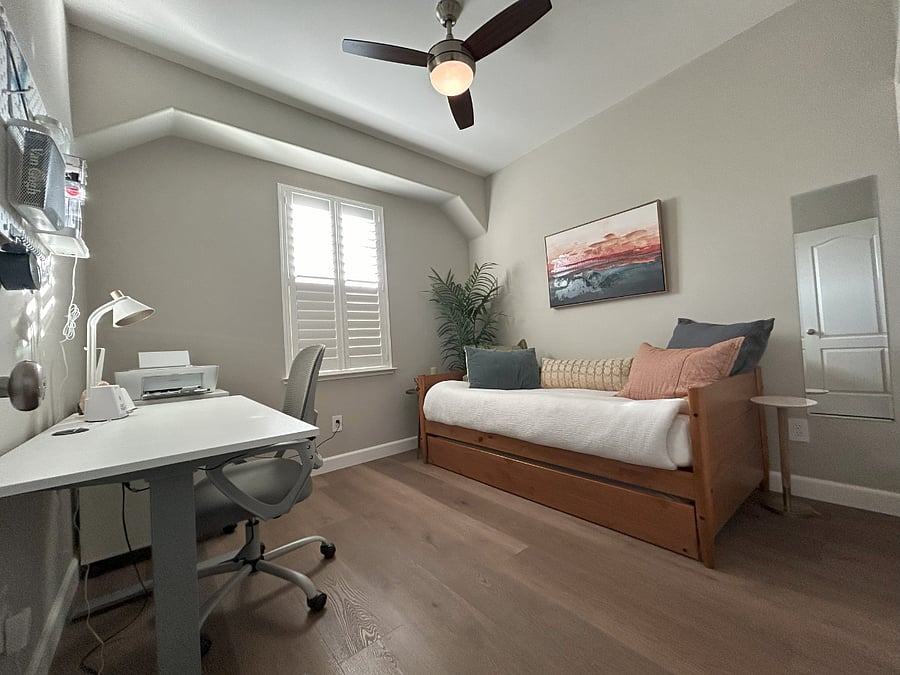2nd Bedroom with twin bed with twin bed trundle