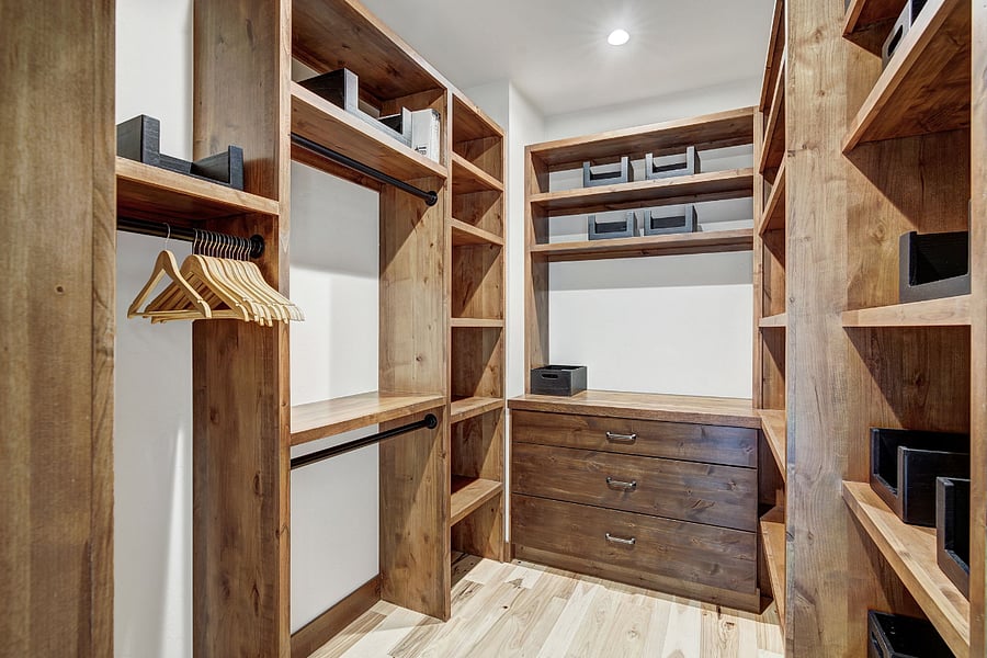 Main Level Master with Large Walk-in Closet