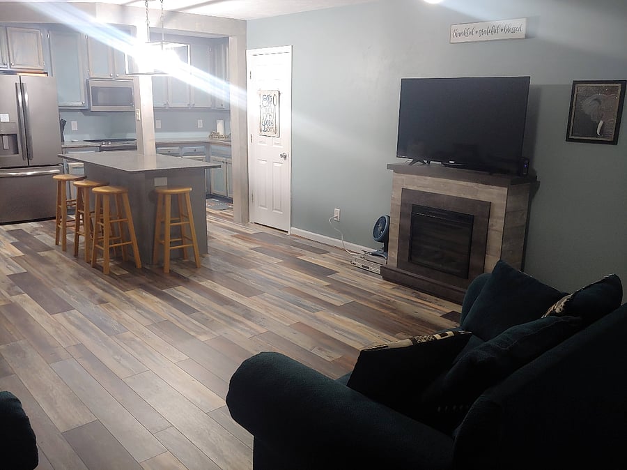 Dining/Living area combo