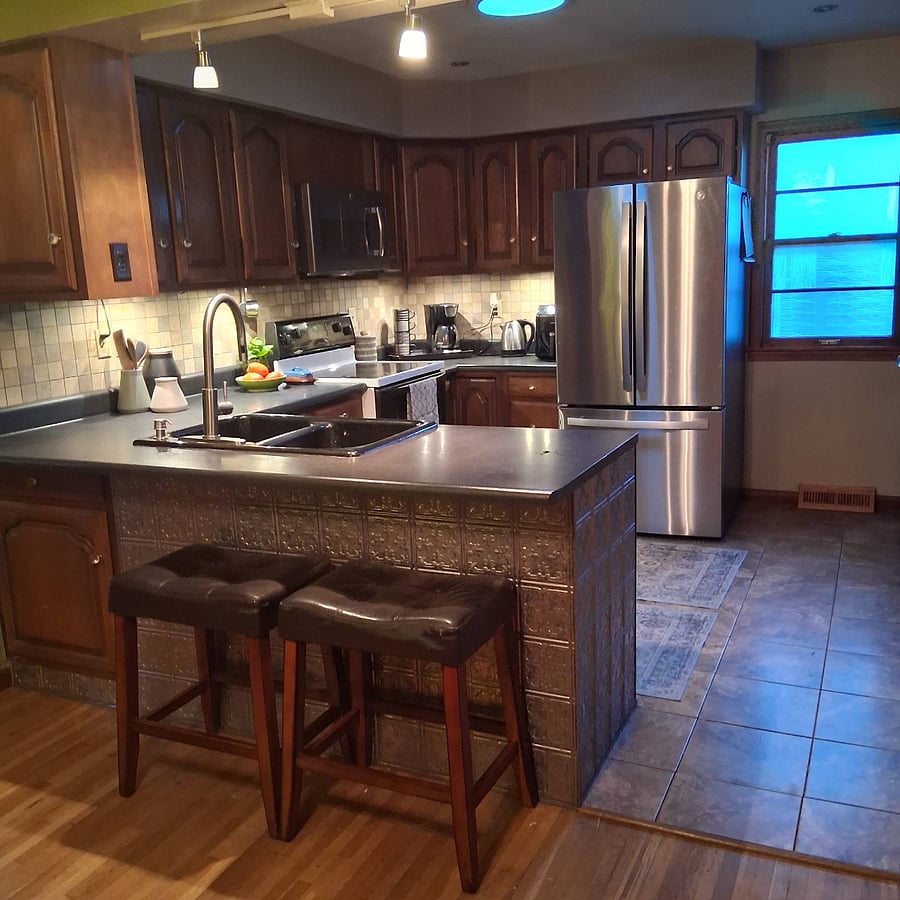 Upstairs kitchen