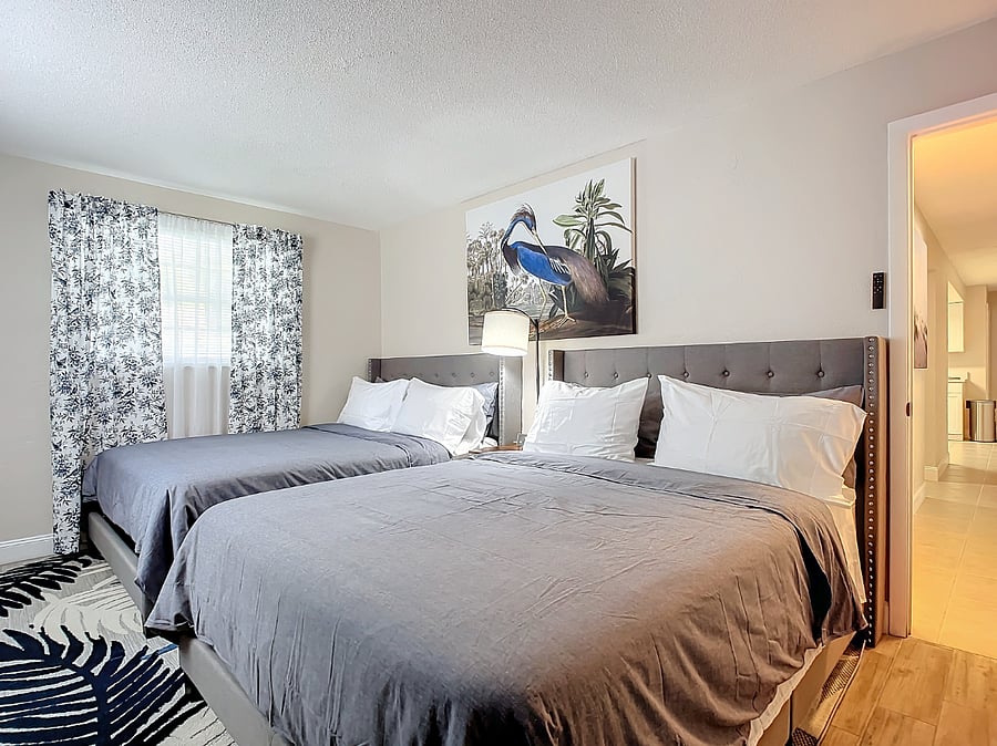 Guest Bedroom with 2 Queen Beds