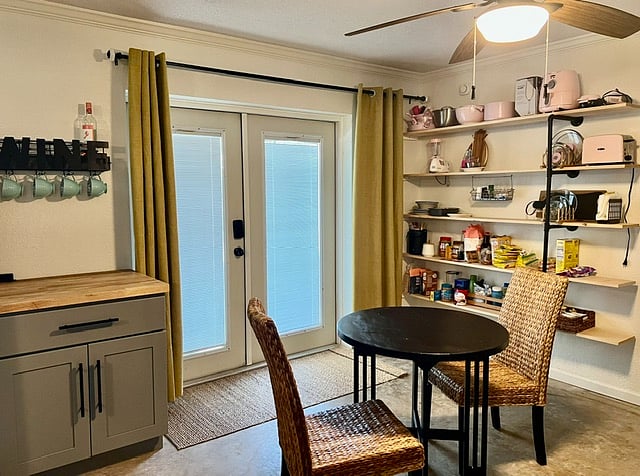Additional shared living space.