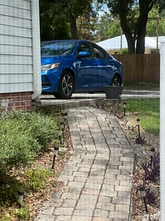 Parking just steps outside your door.