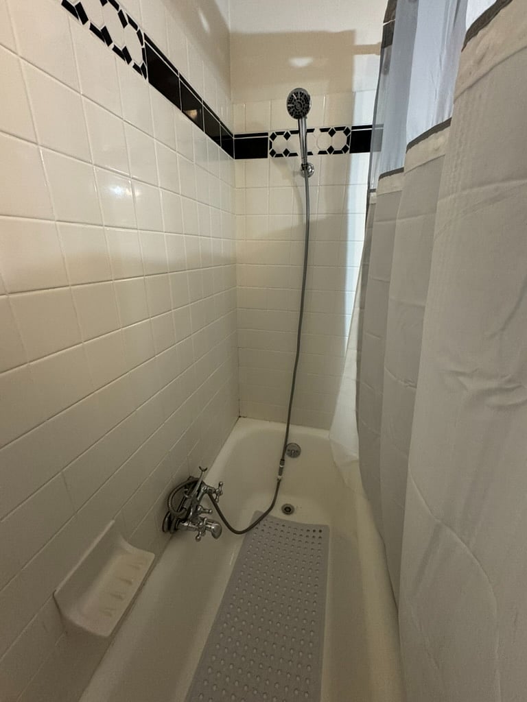 Main floor shower