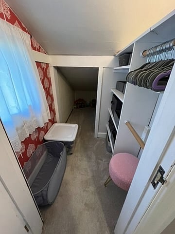 2nd floor bedroom closet