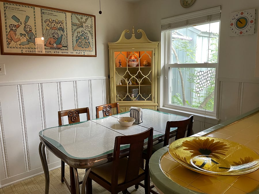 Dining area.