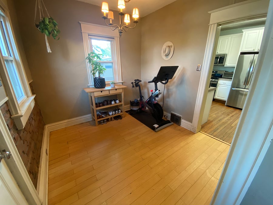 Utility Room with Peloton