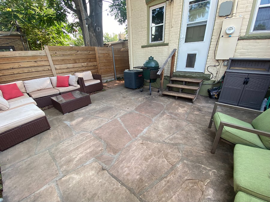 Patio with Seating and Grill