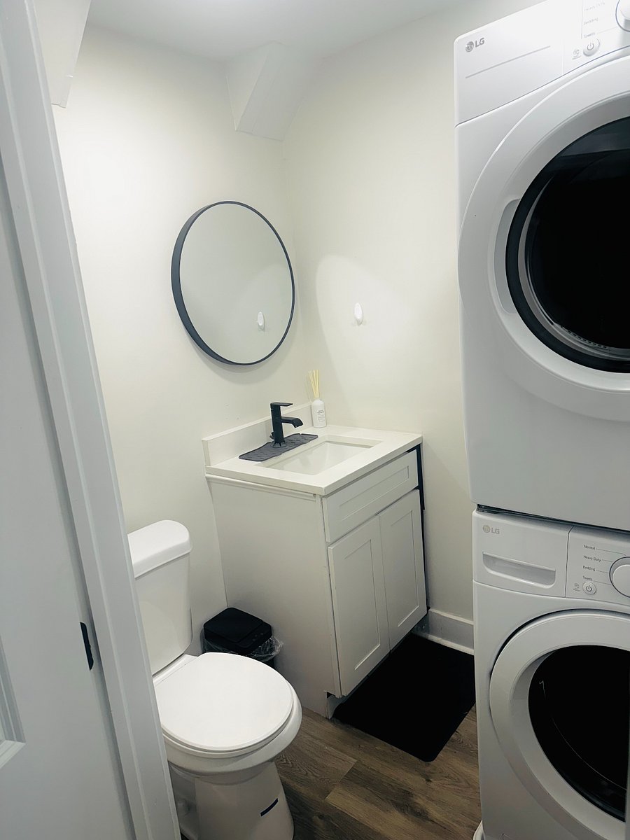 First floor half BR + Laundry