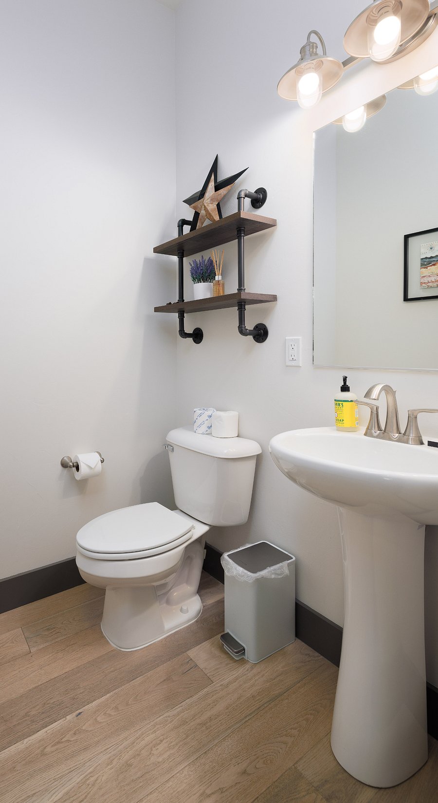 First floor powder room/half bath