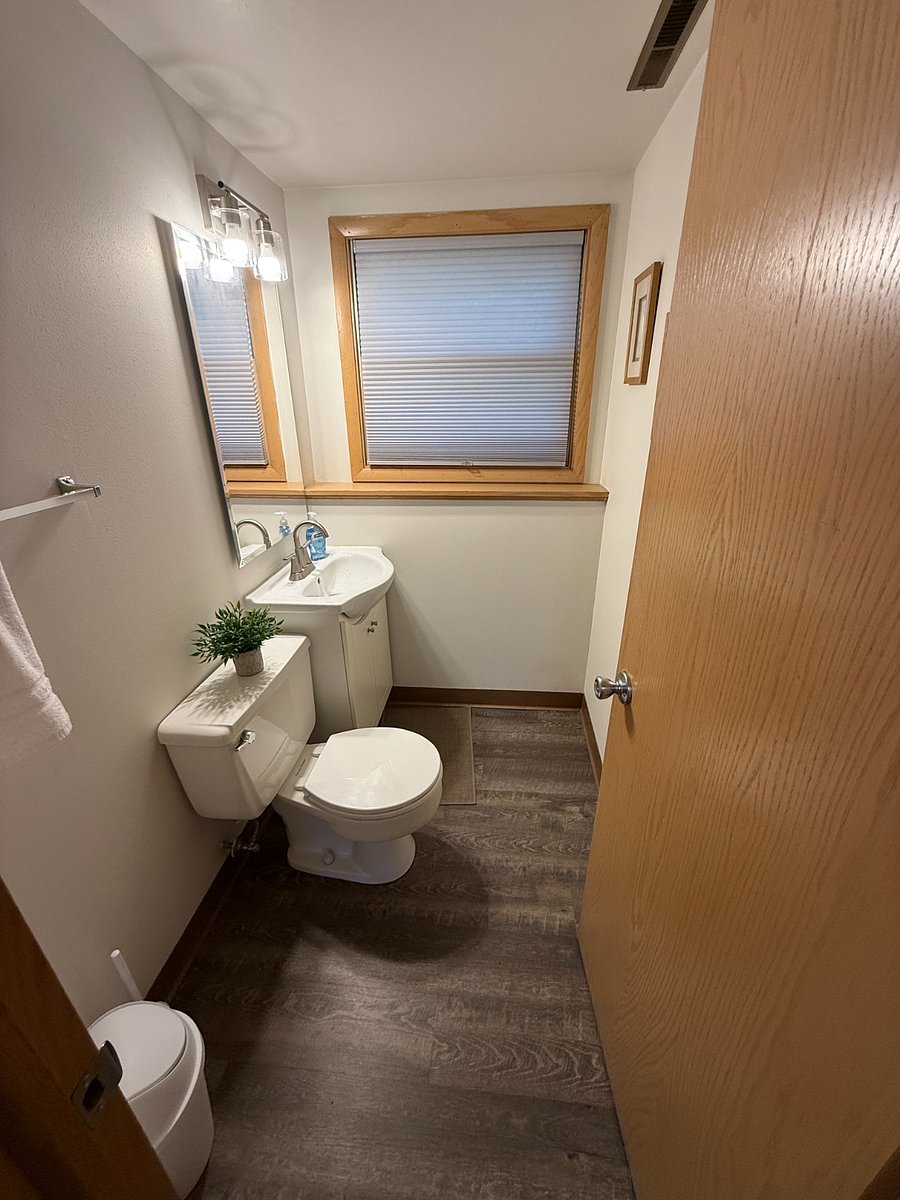 Downstairs half bath