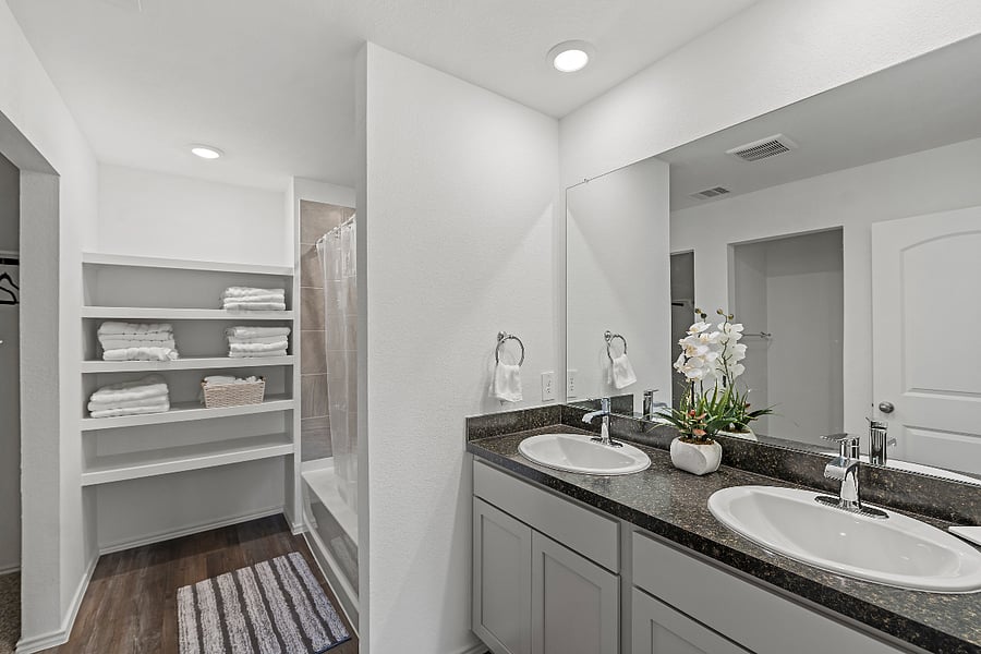 master bathroom