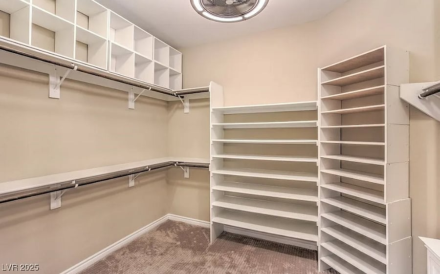 Master closet