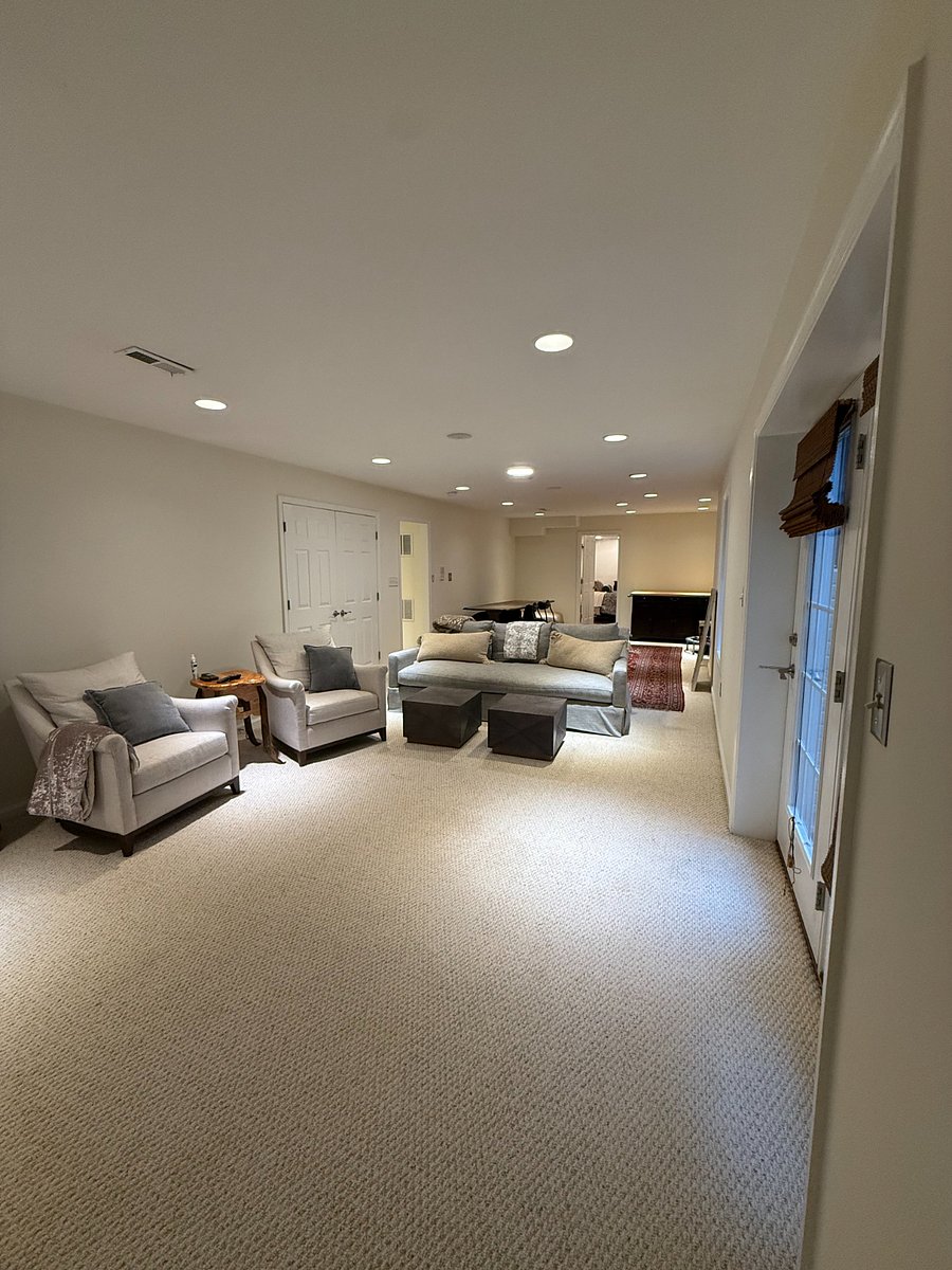 large room off the private bedroom