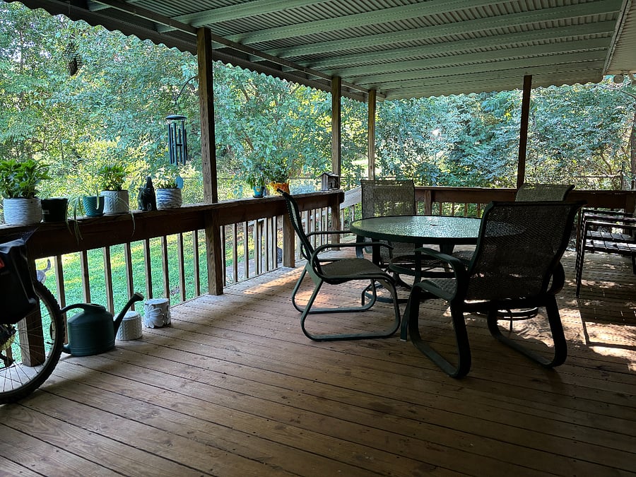 Back porch