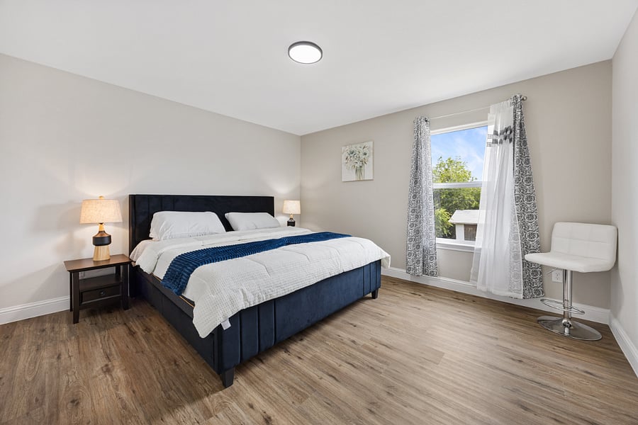 Bedroom #3: King Size Bed