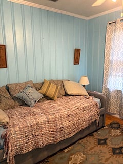 Third bedroom trundle can easily be used as a couch/den configuration. 
