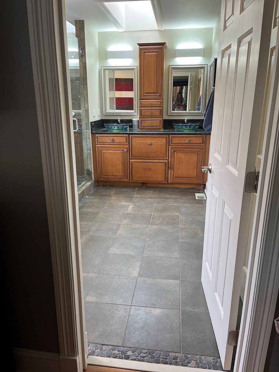 Master bathroom
