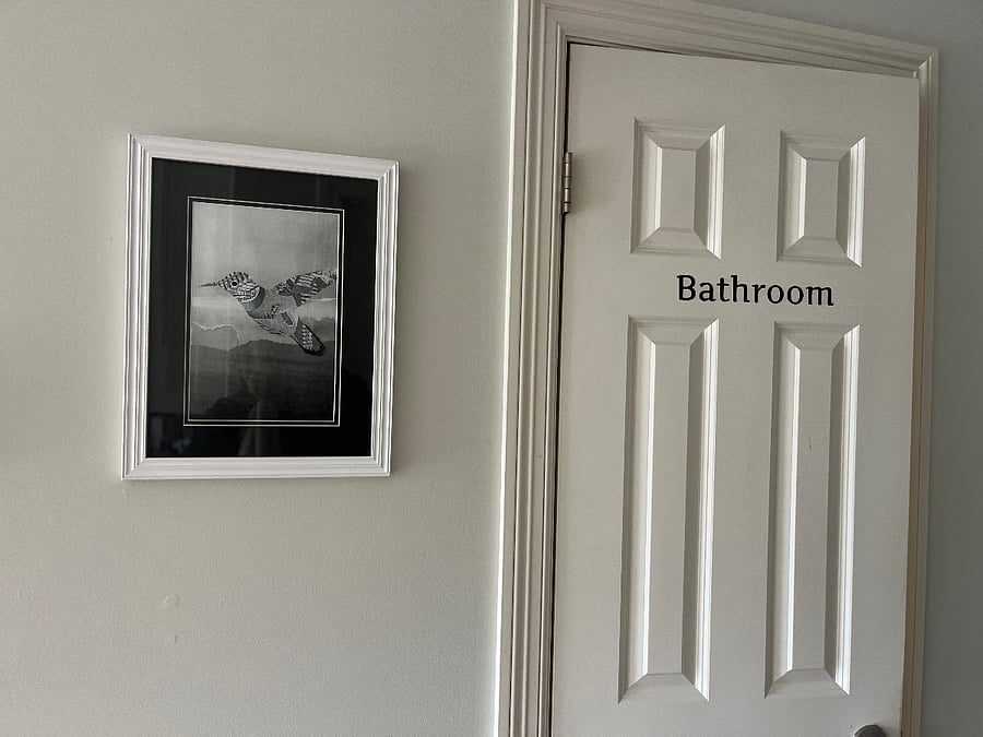 main floor powder bathroom