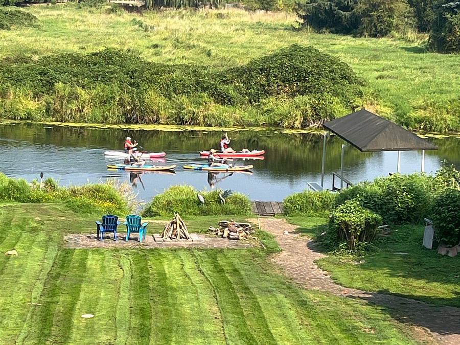 View from the deck.