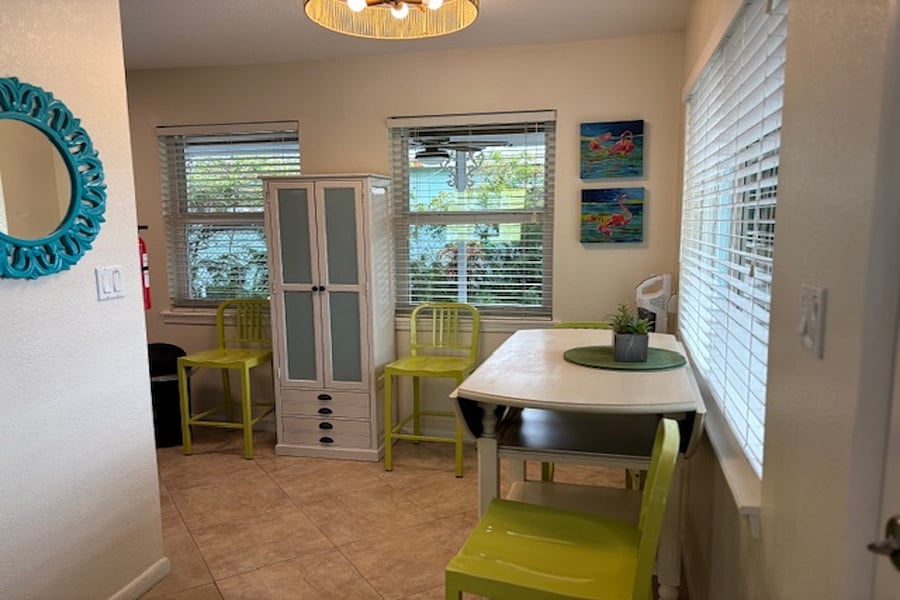 Kitchen Dining area open to Family Room