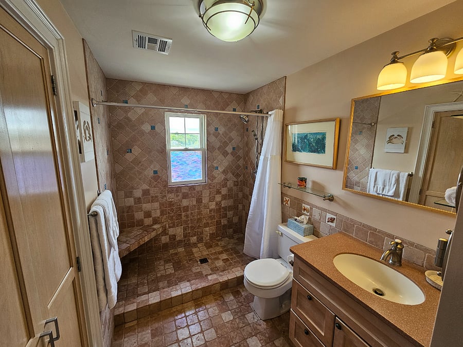 Upstairs bathroom