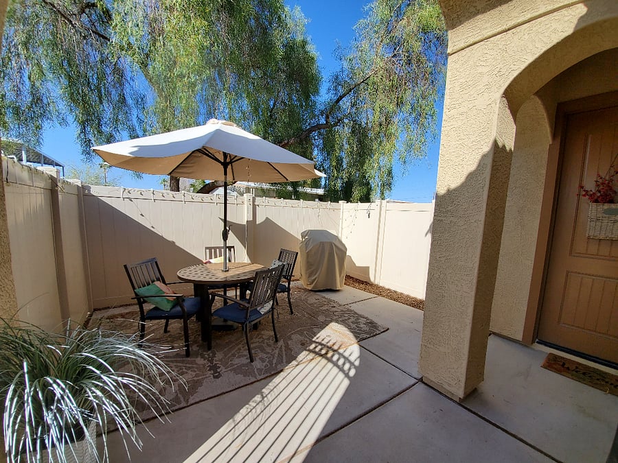 Front patio